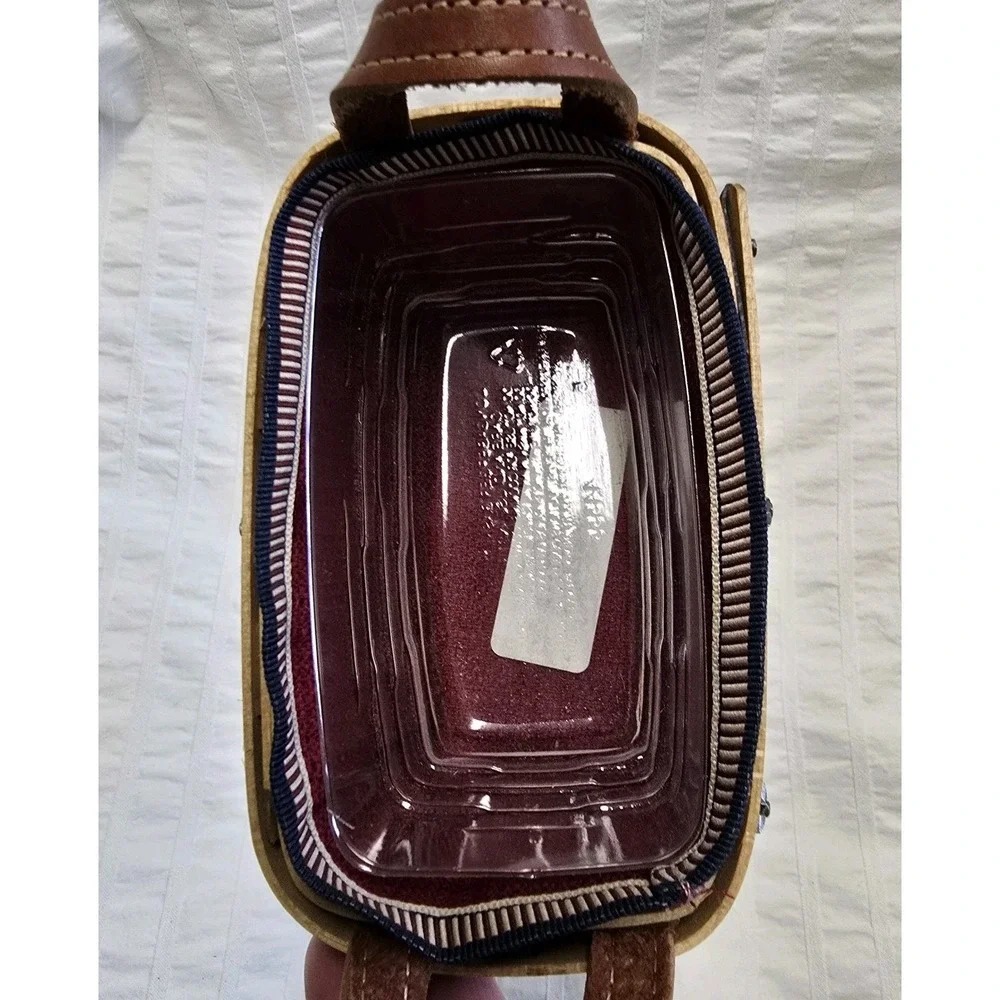 Longaberger‎ Collectors Club Proudly American Salt Pepper Basket Liner Protector